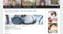 Desktop Screenshot of infernalmonkey.com